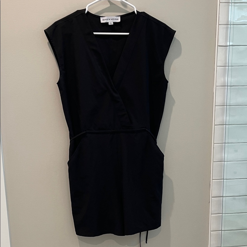 Emma &Michele Black Romper Size S